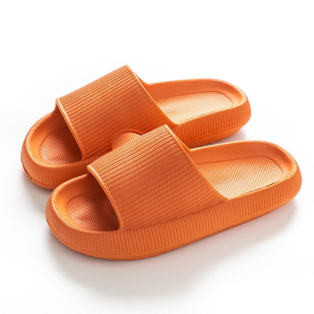Sandales antidérapantes orange beautifuleyes.fr